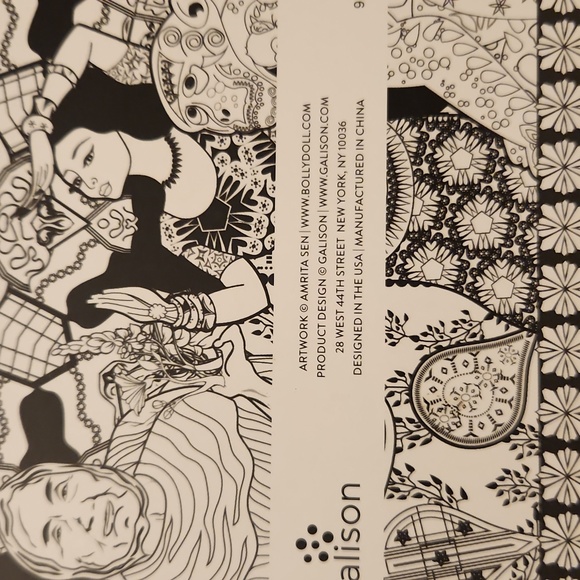 Amrita Sen Cosmic and Eternal Love Coloring Book - Picture 7 of 8